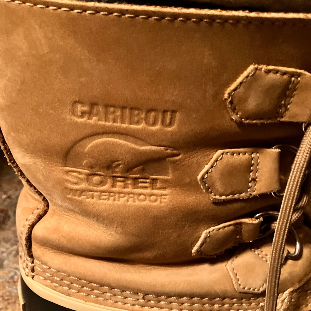 Sorel Caribou Pac Boots For Men Size 9 (runs small) - Picture 4 of 7